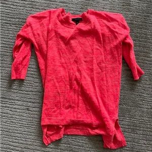 Coral Jcrew Sweater
